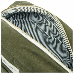 Sac à langer Mini Darcy en coton recyclé | Vert kaki