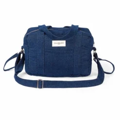 Sac à langer Mini Darcy en Denim Upcyclé | Denim brut