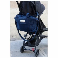 Sac à langer Mini Darcy en Denim Upcyclé | Denim brut