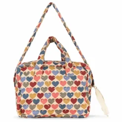 Sac à langer pour poupée Cœurs