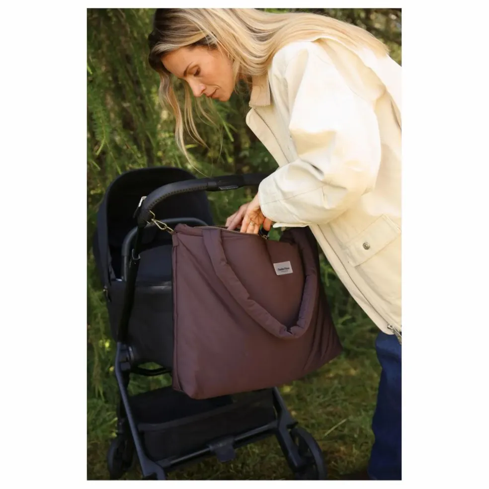 Sac à langer Puffy | Marron