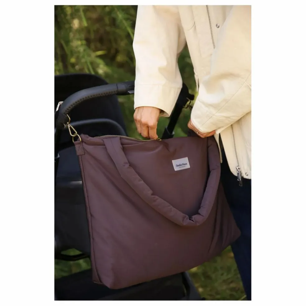 Sac à langer Puffy | Marron