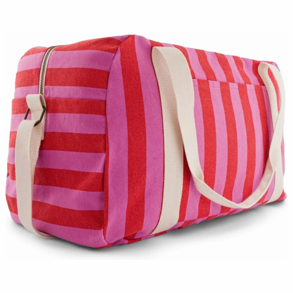 Sac à langer Raphaël rayé | Rose pâle