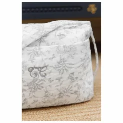 Sac à langer Toile de Jouy | Gris