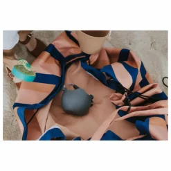 Sac / Tapis de jeu d'extérieur Noomad - Rayures Moka