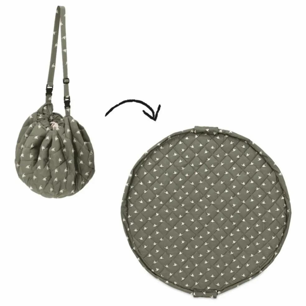 Sac / Tapis d'éveil Noomad - Oiseaux | Khaki