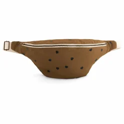 Sac banane Cœurs | Brun roux