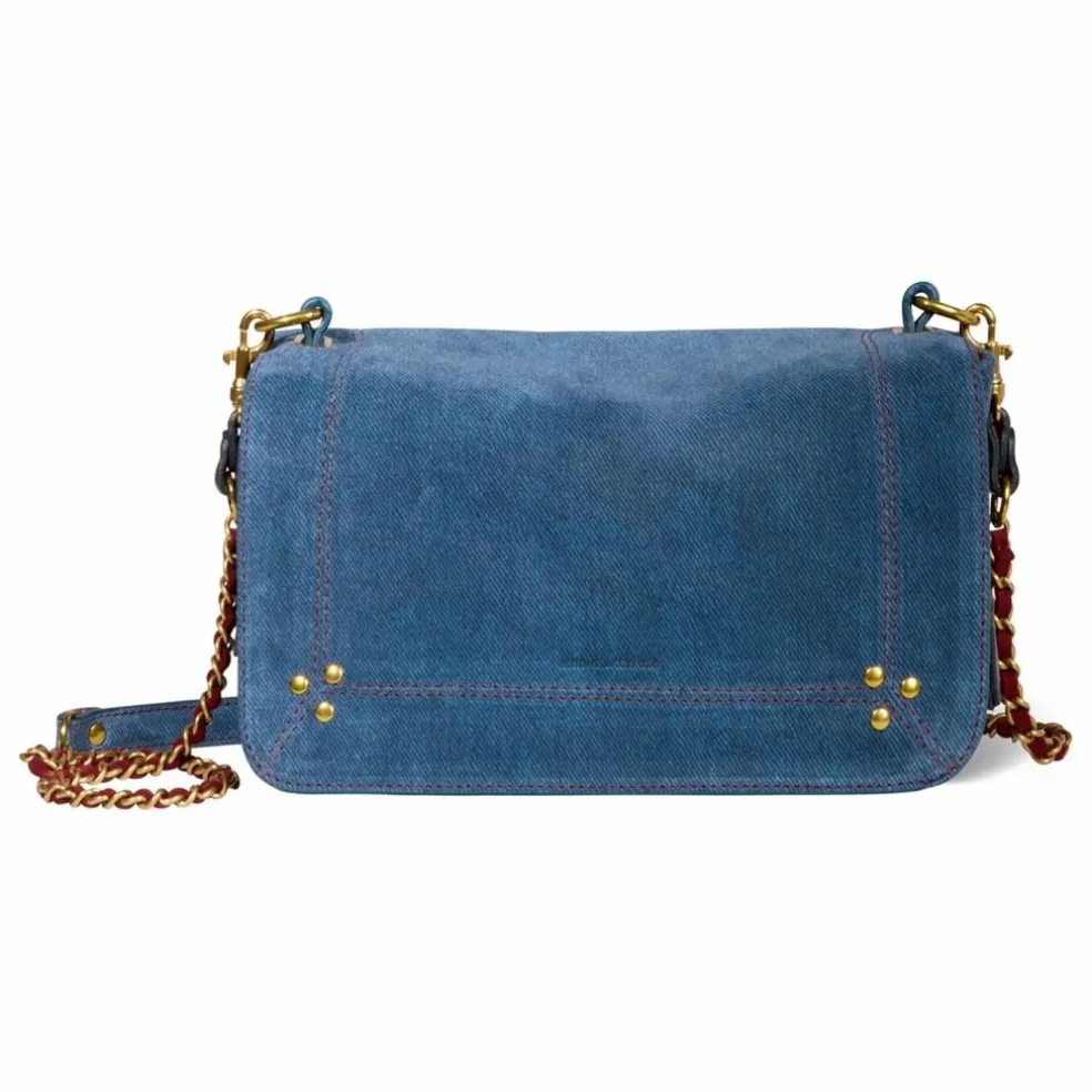 Sac Bobi Croûte Velours | Bleu jean