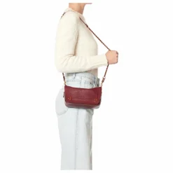 Sac Bobi S Chèvre | Rouge foncé