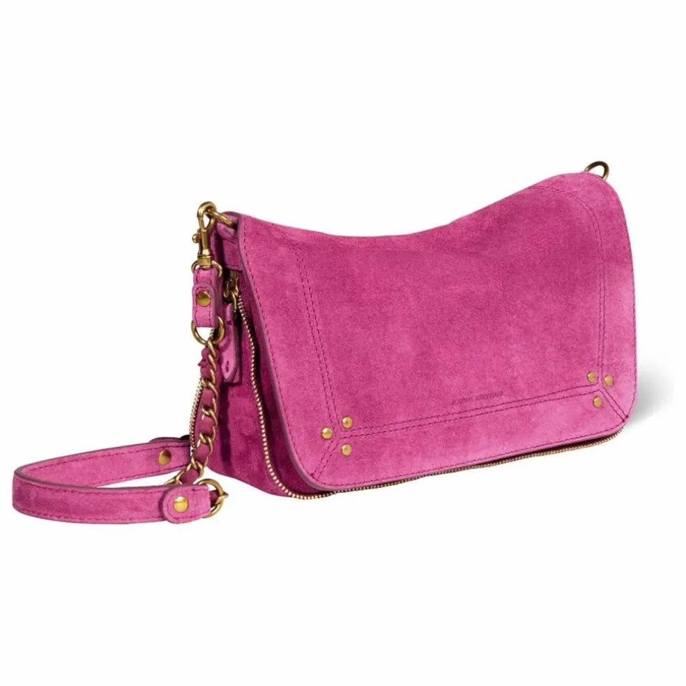 Sac Bobi S Croûte Velours | Rose fuschia