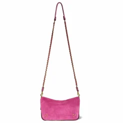 Sac Bobi S Croûte Velours | Rose fuschia