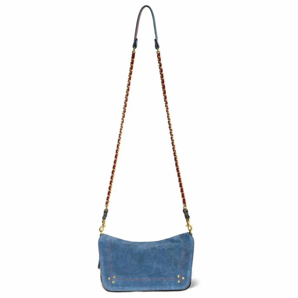 Sac Bobi S Croûte Velours | Bleu jean