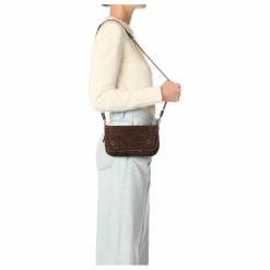 Sac Bobi S Croûte Velours Léopard | Marron
