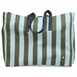 Sac cabas Rita | Bleu Turquoise - Vert Foncé