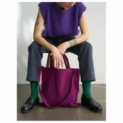 Sac City Iona en toile de coton | Pourpre