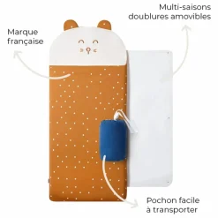 Sac de couchage multi-saison Ourson | Camel