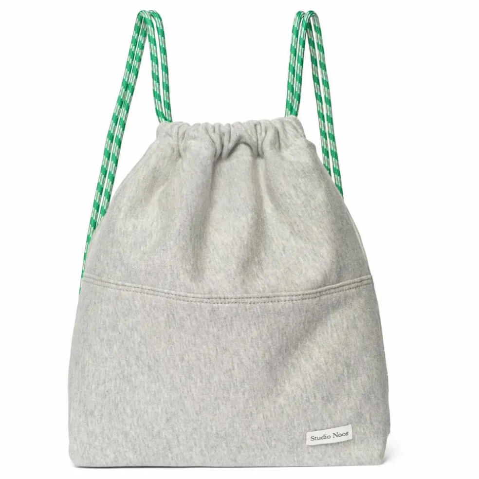 Sac de gym en jersey | Gris chiné