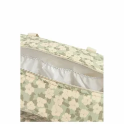 Sac de maternité imperméable en coton bio Opéra Sakura | Sauge