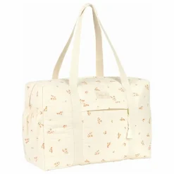 Sac de maternité imperméable en coton bio Opéra Lily | Ecru
