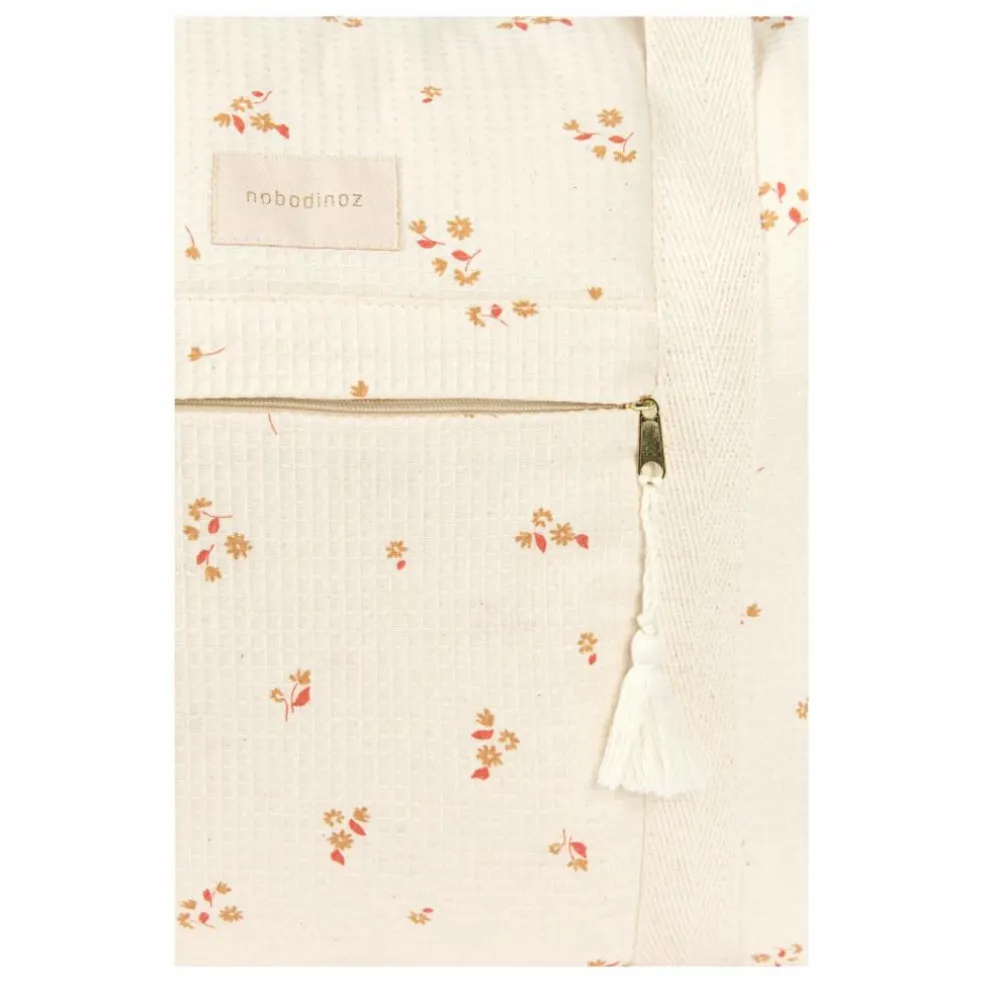 Sac de maternité imperméable en coton bio Opéra Lily | Ecru
