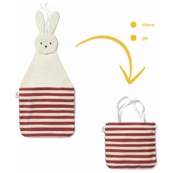 Sac de rangement Toto - Lapin | Blanc