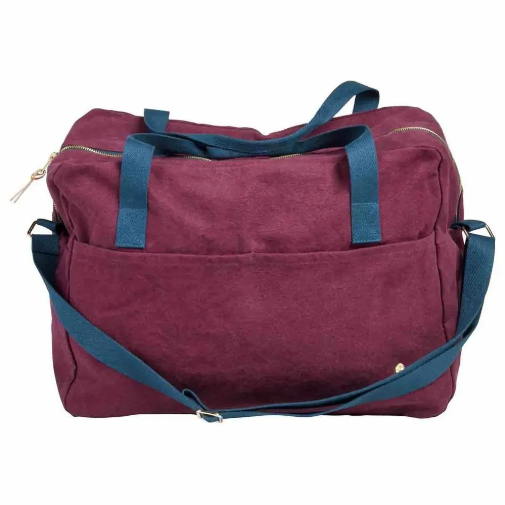 Sac de voyage en coton bio Iona | Bordeaux