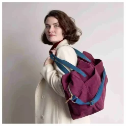 Sac de voyage en coton bio Iona | Bordeaux