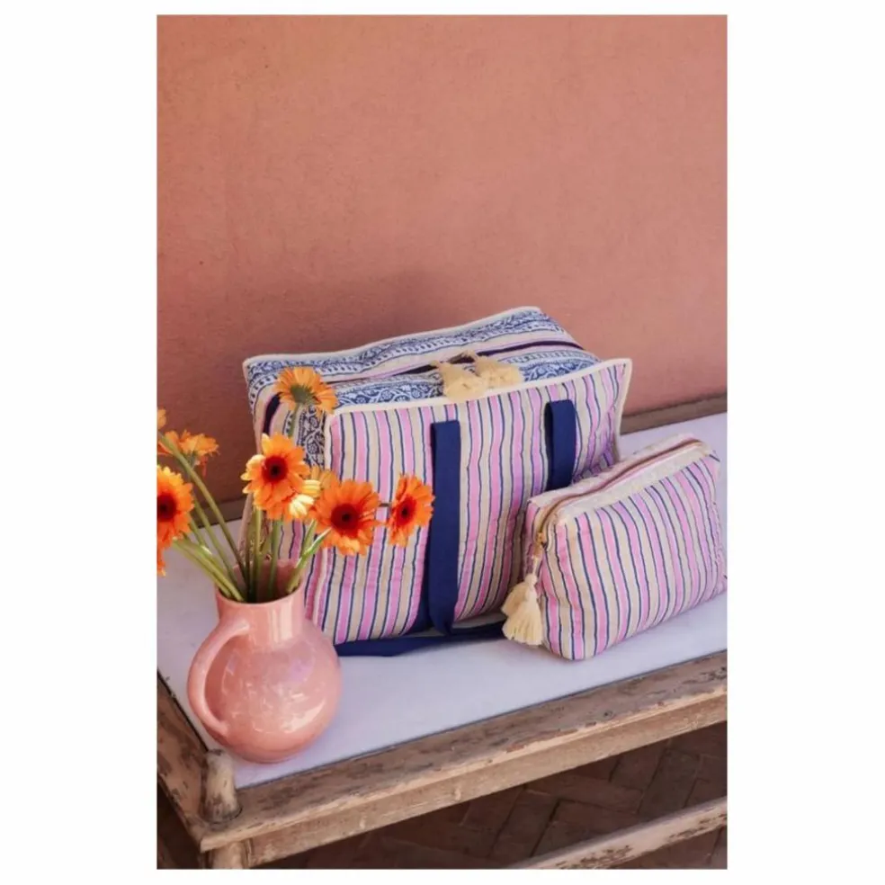 Sac 36h Lilio en coton bio | Rose