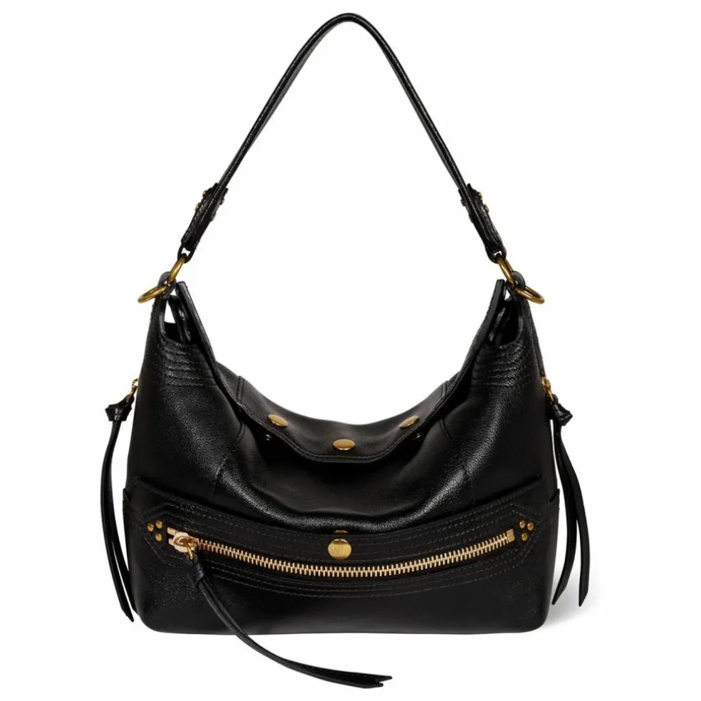 Sac Lucky Hobo Buffle | Noir