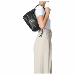 Sac Lucky Hobo Buffle | Noir