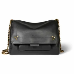 Sac Lulu M Cuir de Veau | Noir
