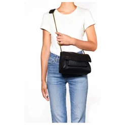 Sac Lulu M Cuir de Veau | Noir