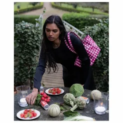 Sac Lunch bag avec doublure isotherme | Rose fuschia