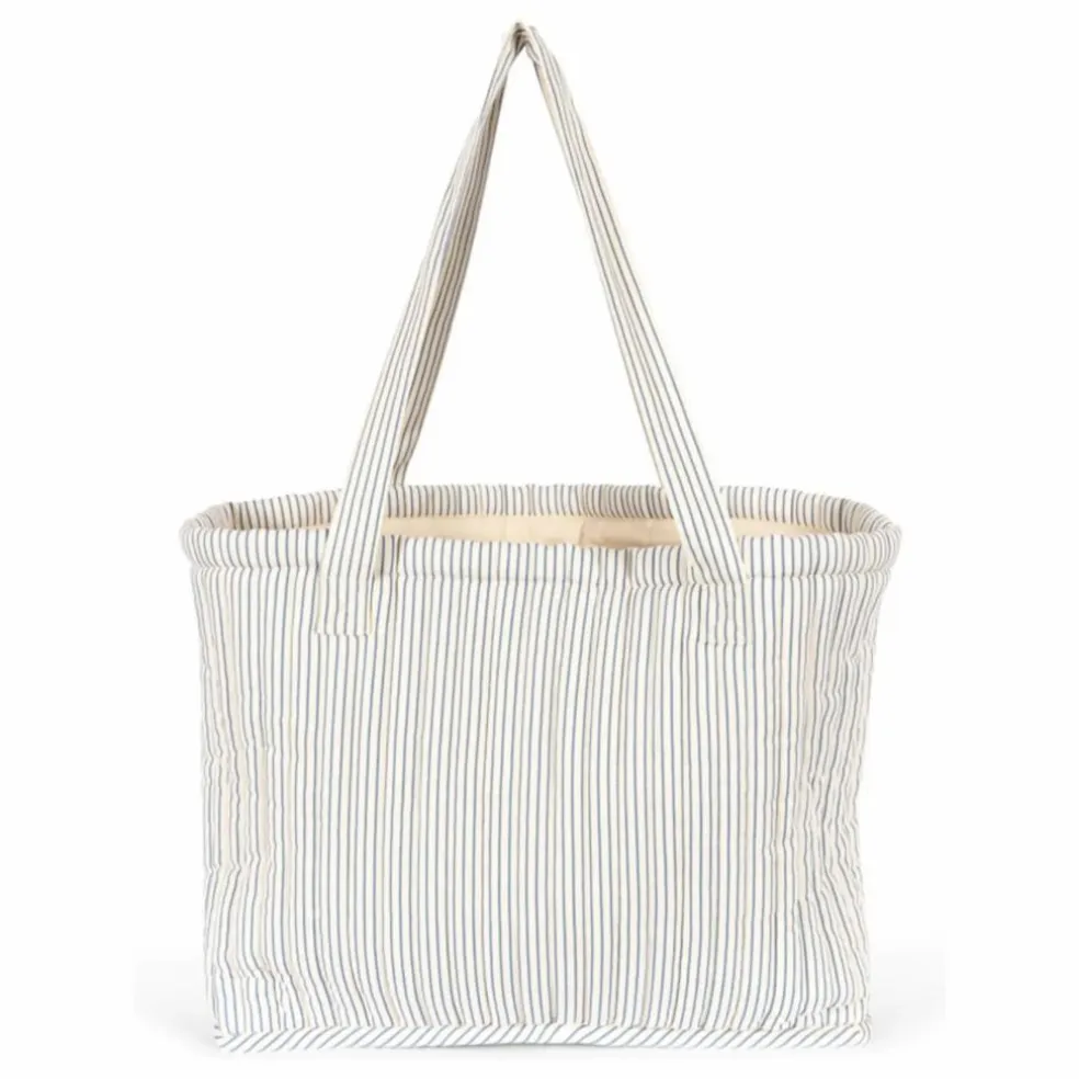 Sac matelassé Molly Stripes | Bleu