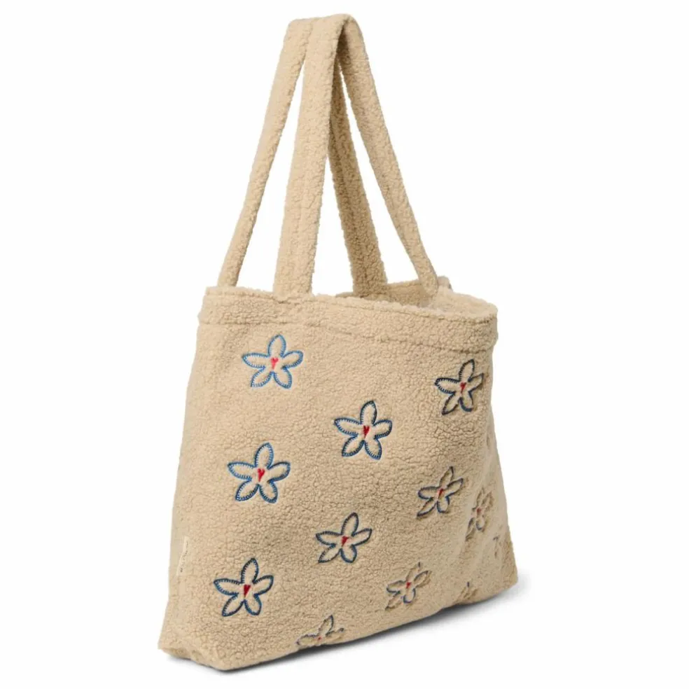 Sac mom-bag Flower Heart | Beige