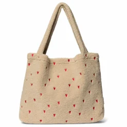 Sac mom-bag Hearts | Ecru