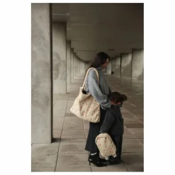 Sac mom-bag Hearts | Ecru