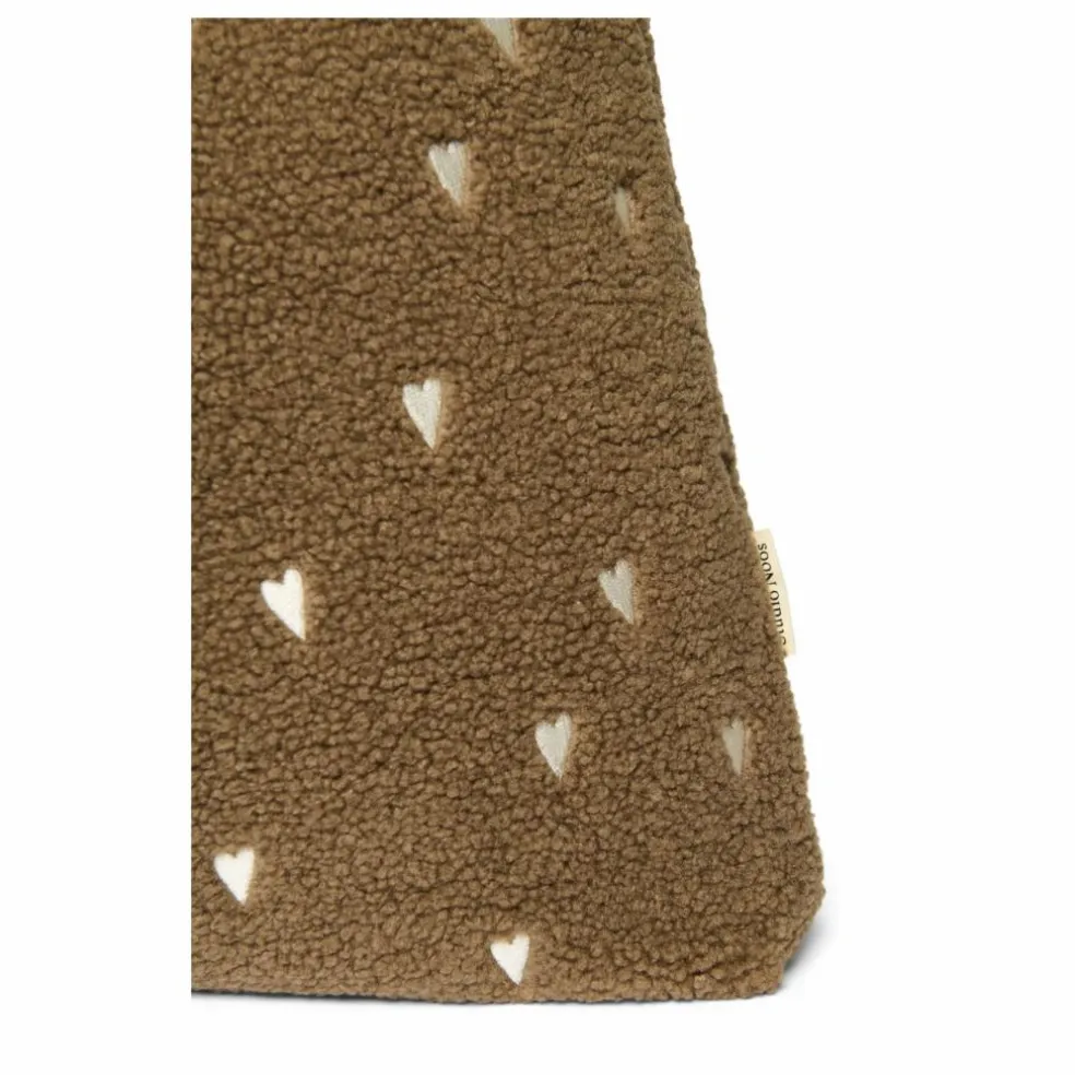 Sac mom-bag Hearts | Marron