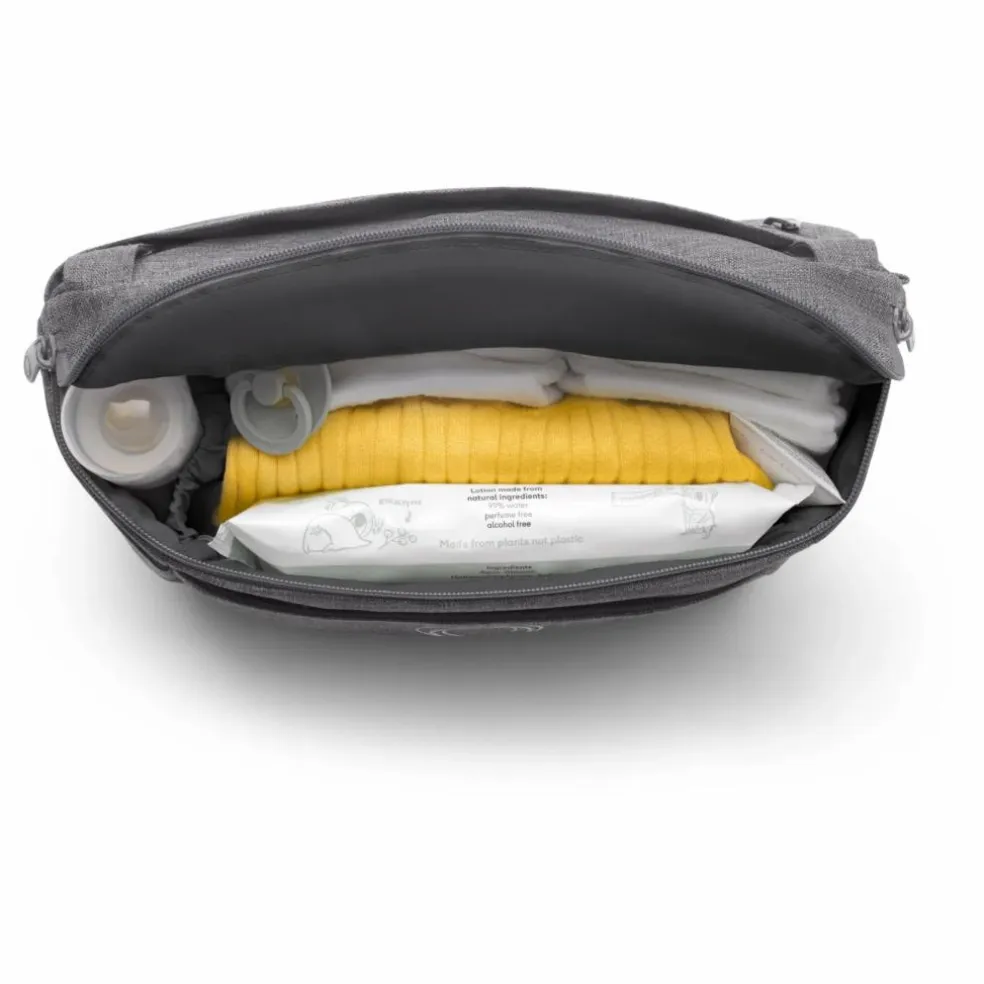 Sac organiseur pour poussette | Gris chiné