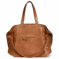 Sac Roger Croûte Velours | Caramel