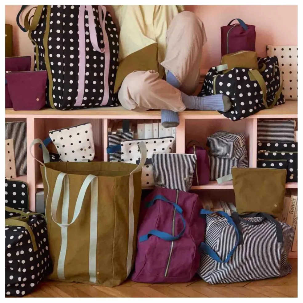 Sac week-end en coton bio Iona | Bordeaux