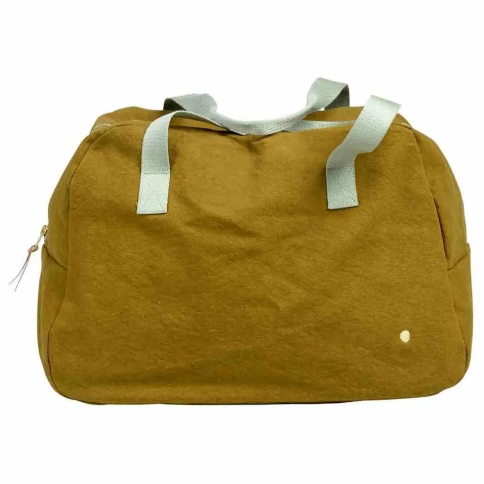 Sac week-end en coton bio Iona | Gold