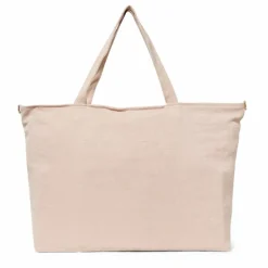 Sac week-end en lin | Rose poudré