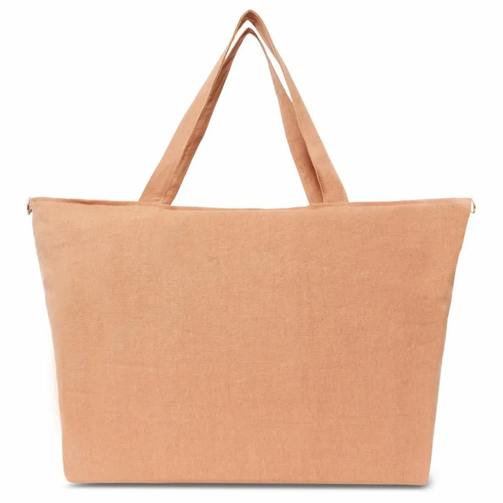 Sac week-end en lin | Terracotta