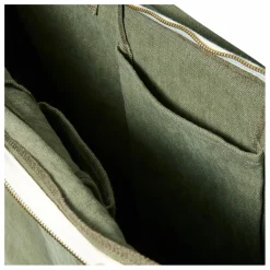 Sac week-end en lin | Vert kaki