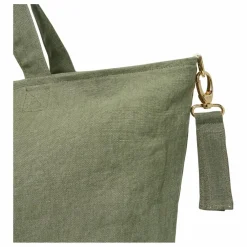 Sac week-end en lin | Vert kaki