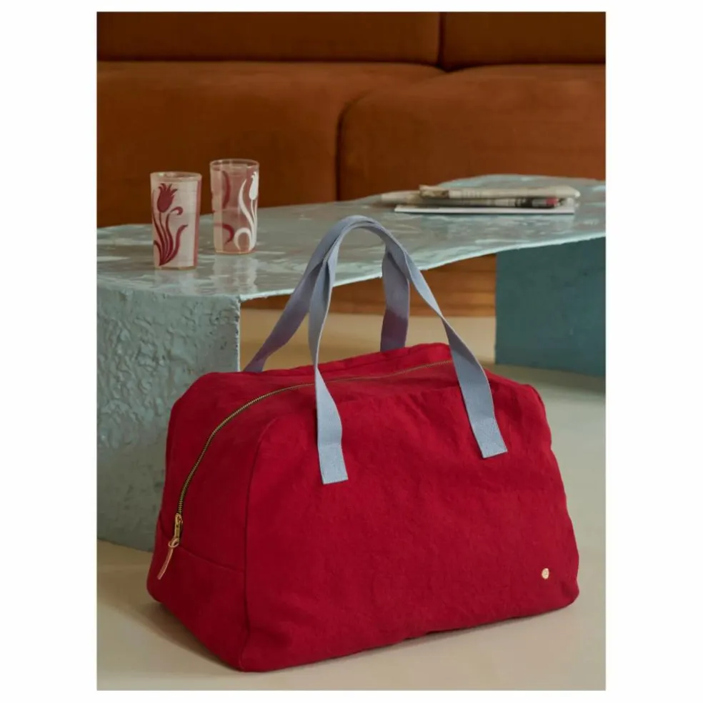 Sac Week-end Iona | Rouge cerise