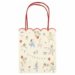 Sacs d'anniversaire Animal Friends - Set de 8