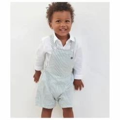 Salopette Belt Coton Bio | Ecru