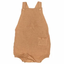 Salopette Coton Bio Maille | Caramel
